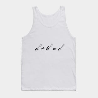 pythagorean formula Tank Top